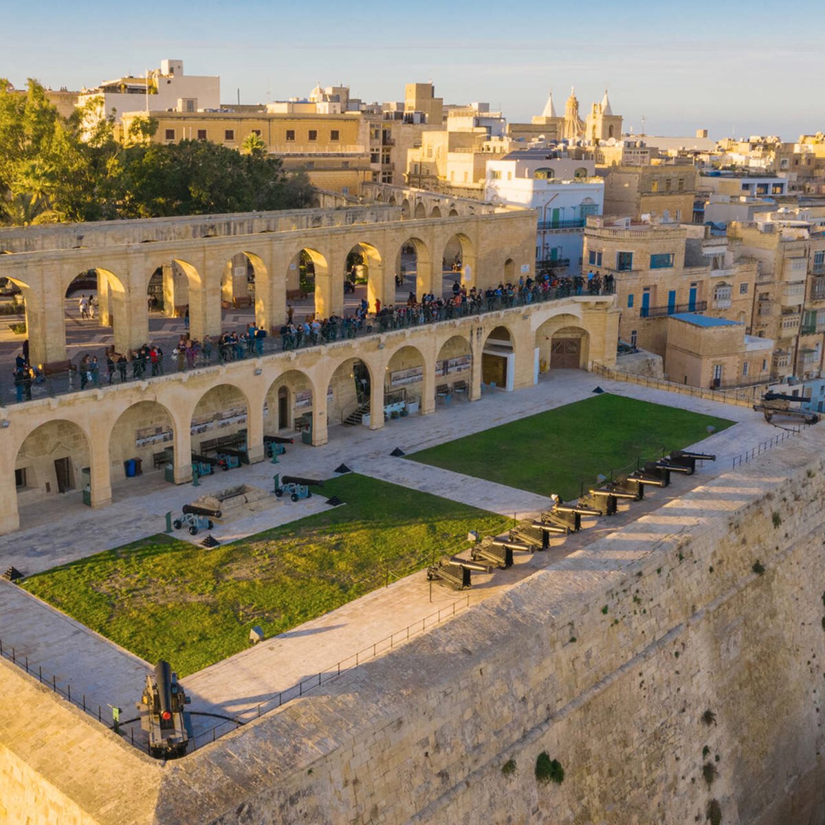 Ogrody Barrakka, Valletta